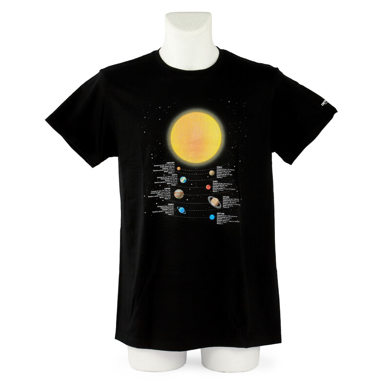 Omegon T-Shirt Tricou Info Planets - Marime 2XL