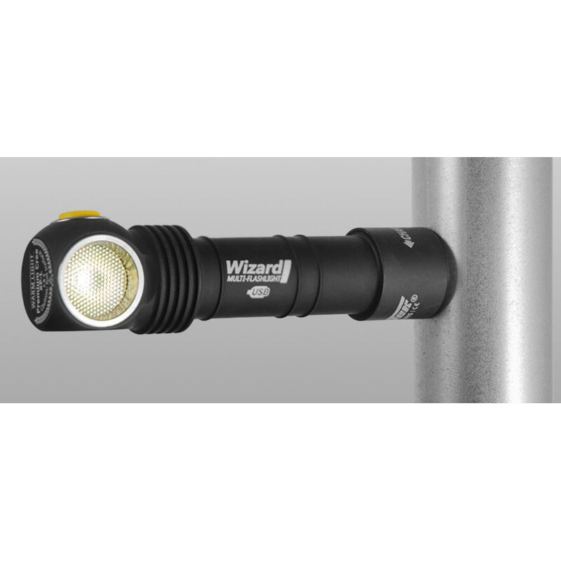 Armytek Lanternă Taschenlampe Wizard Magnet USB (kaltes Licht)