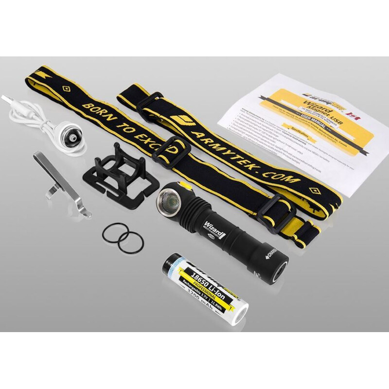 Armytek Lanternă Lanterna de buzunar Wizard Magnet USB (lumină rece)