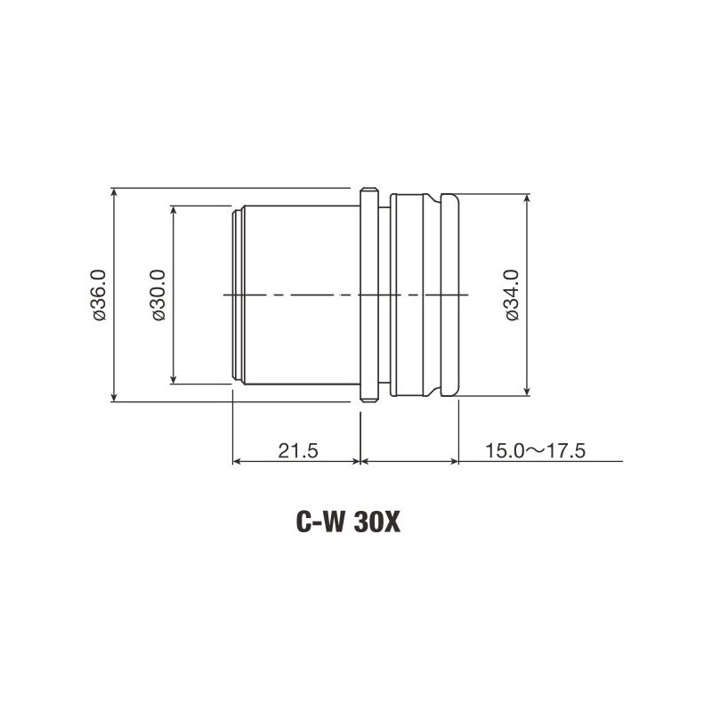 Nikon Ocular Eye Piece C-W 30x/7 mm