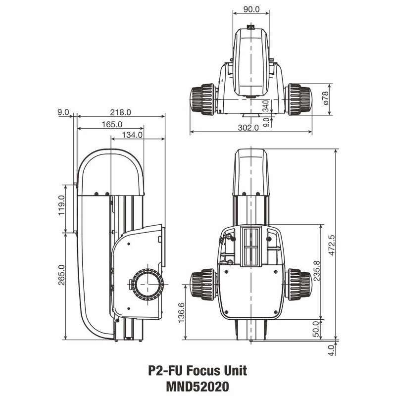 Nikon Unitate de focalizare manuală P2-FU