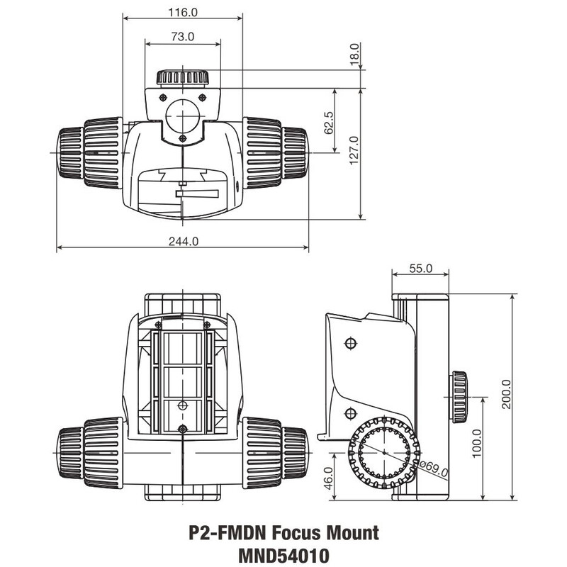 Nikon Montura cap P2-FMDN P2-FM