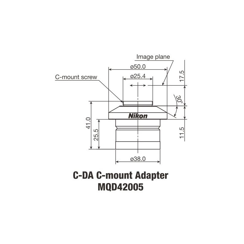 Nikon Adaptoare C-DA C-Mount 1x