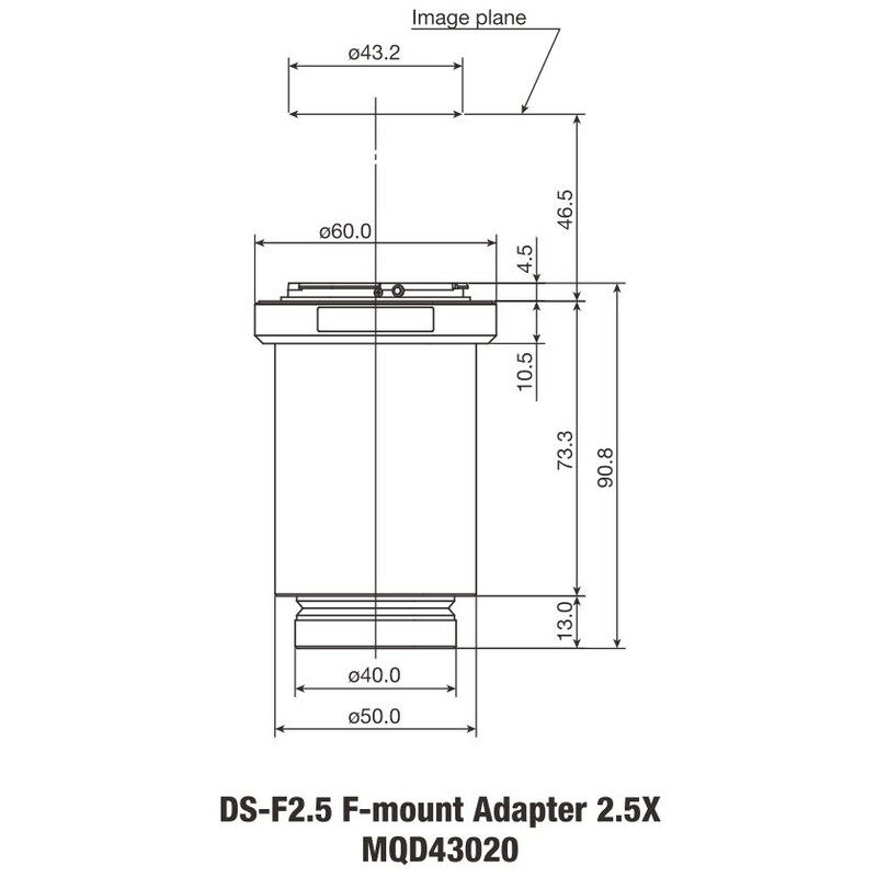 Nikon Adaptoare foto DS-F2.5 Adaptor pentru montură F 2.5x Series DS