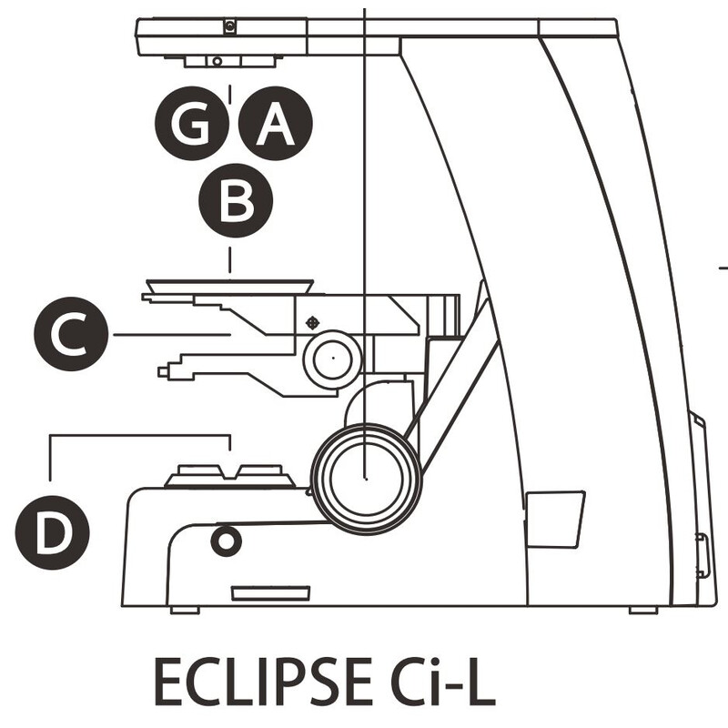 Nikon Suport pentru microscop ECLIPSE Ci-L -LED-