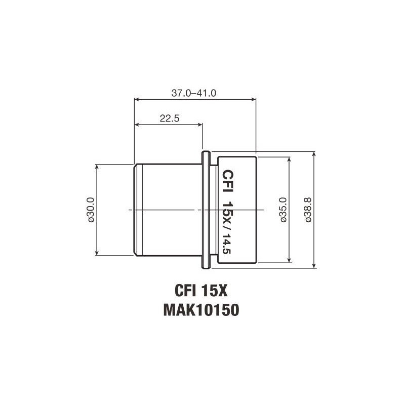 Nikon Ocular CFI Eyepiece 15X/14.5