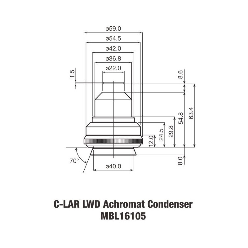 Nikon Condensator LWD Achromat A.A. 10 mm