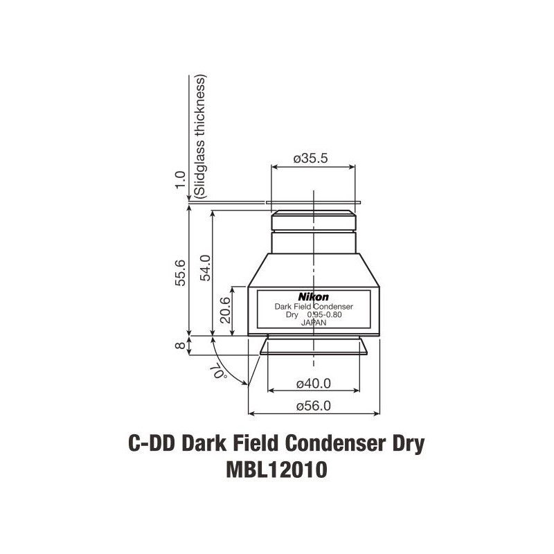 Nikon Condensator Darkfield uscat