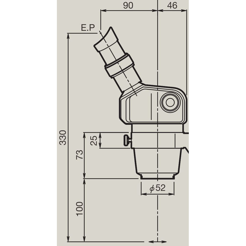 Nikon microscopul stereoscopic zoom SMZ460, bino, 0.7x-3x, 60°, FN21, W.D.100mm, lumină incidentă și transmisă, LED