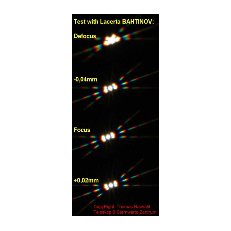 Lacerta Masca focalizare Bahtinov pentru 82mm-100mm