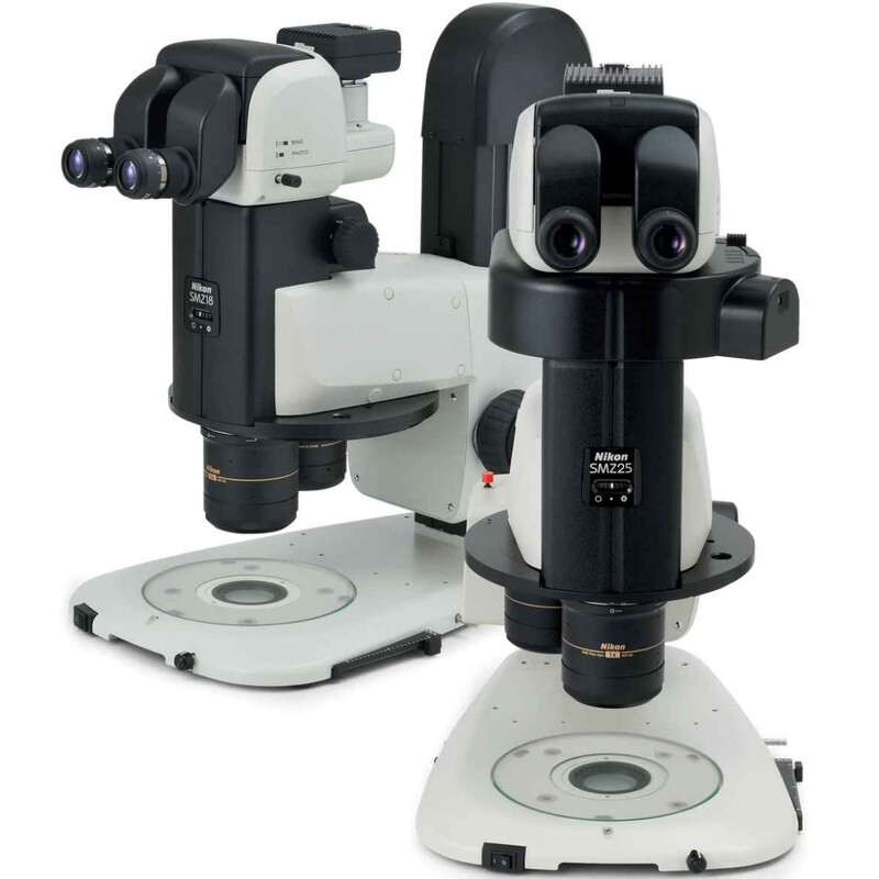 Nikon Microscop stereoscopic zoom SMZ18, trino, 0.75x-13.5x, Plan APO1x, W.D.60mm, P-PS32