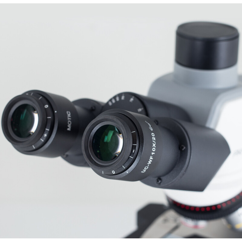 Motic Microscop Panthera E2, Trinocular, HF, INFINITY, plan achro., 40x-1000x, fix Koehl.LED