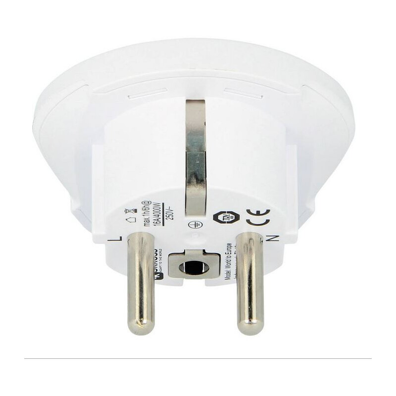 Skross Adaptor de călătorie World to Europe