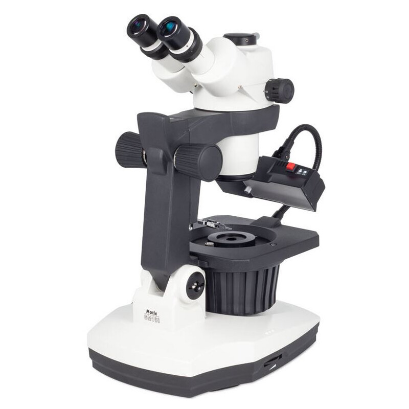 Motic microscopul stereoscopic zoom GM-168, trino, 7,5-50x, wd 113mm