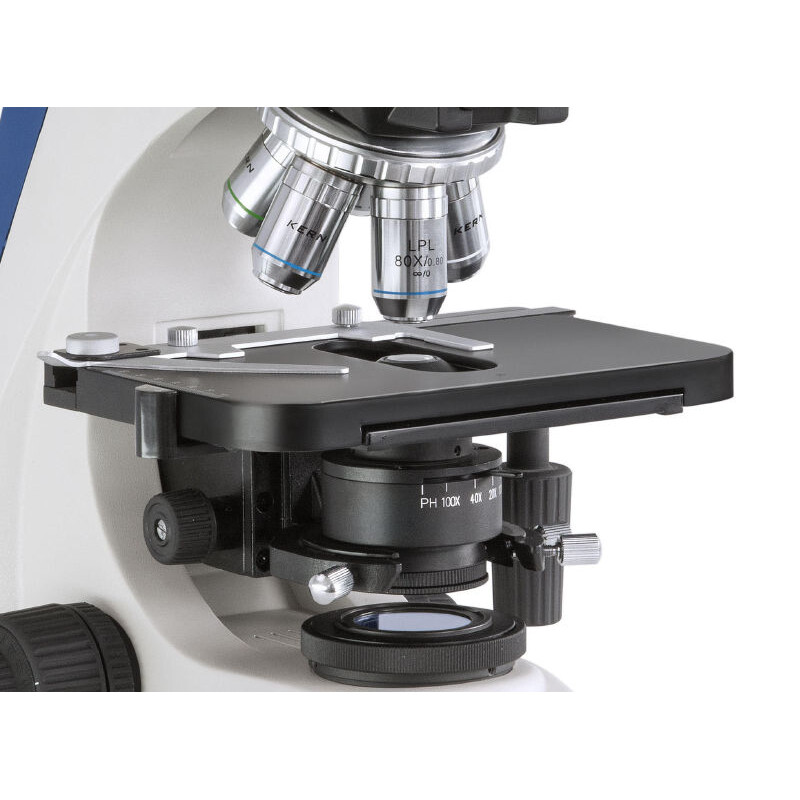 Kern Microscop OKO 176, MET, POL, trino, Inf plan, 50x-1000x, lumină incidentă/reflectată, HAL, 50W