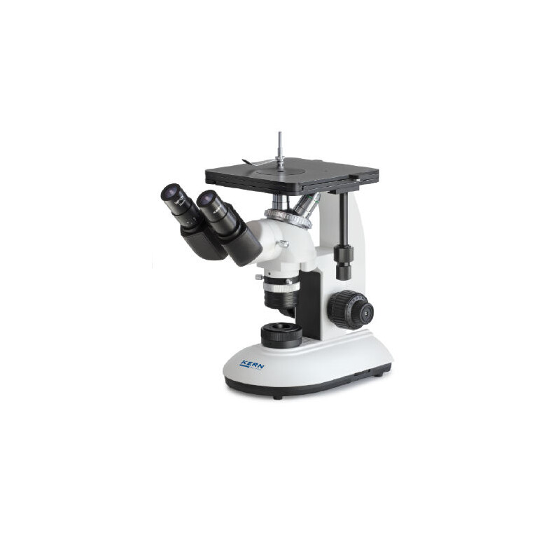 Kern Microscop inversat OLF 162,  invers, MET, bino, DIN planchrom,100x-400x, Auflicht, LED, 3W