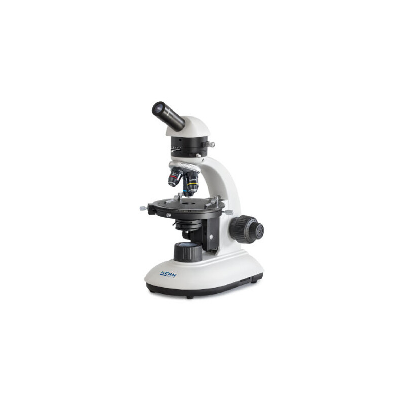 Kern Microscop OPE 118, POL, mono, achro, 40x-400x, lumină incidentă, HAL, 20W