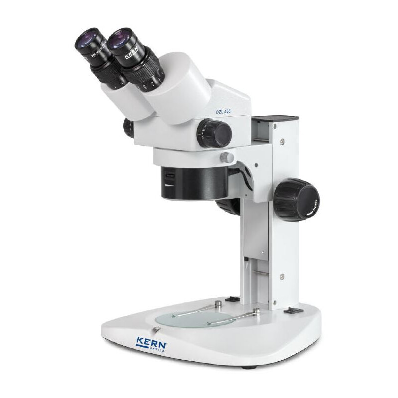 Kern microscopul stereoscopic zoom Microscop Stereo OZL 456, bino, Lumina circulara, 10x23, 0.21W LED, 0.75-5.0x