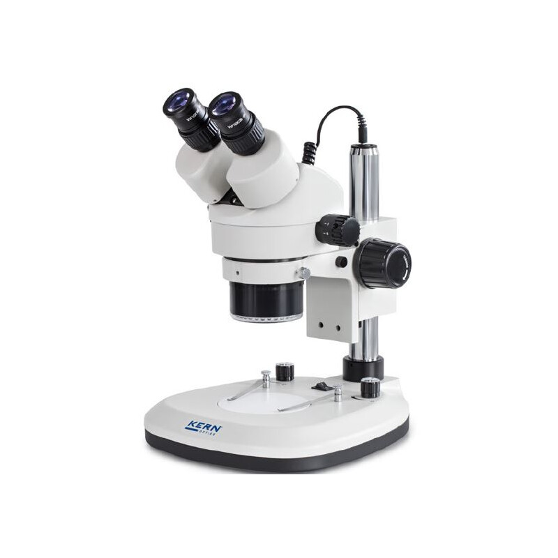 Kern microscopul stereoscopic zoom OZL 465, bino, Ringl, Greenough, 0,7-4,5x, HWF10x20, 3W LED