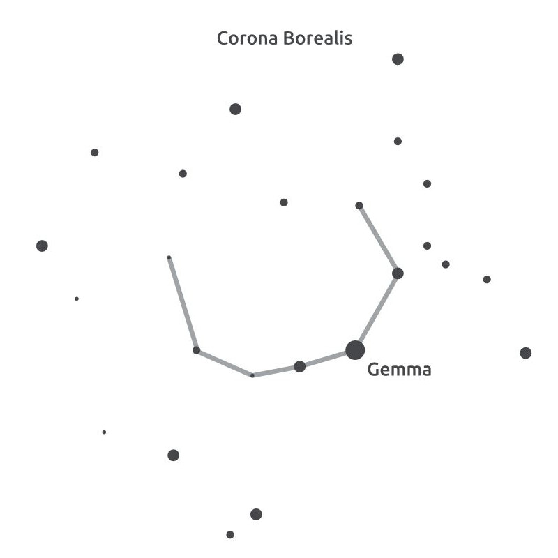 Masketo Masca Poliester Corona Borealis