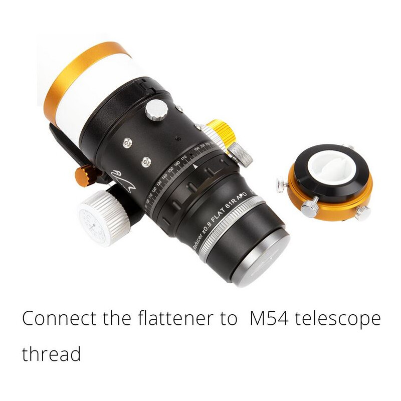 William Optics Adjustable Flattener Reducer Flat61R pentru ZenithStar 61