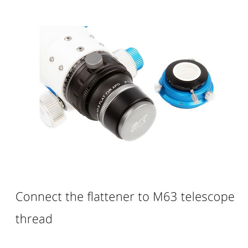 William Optics Adjustable Flattener Reducer Flat73R pentru ZenithStar 73