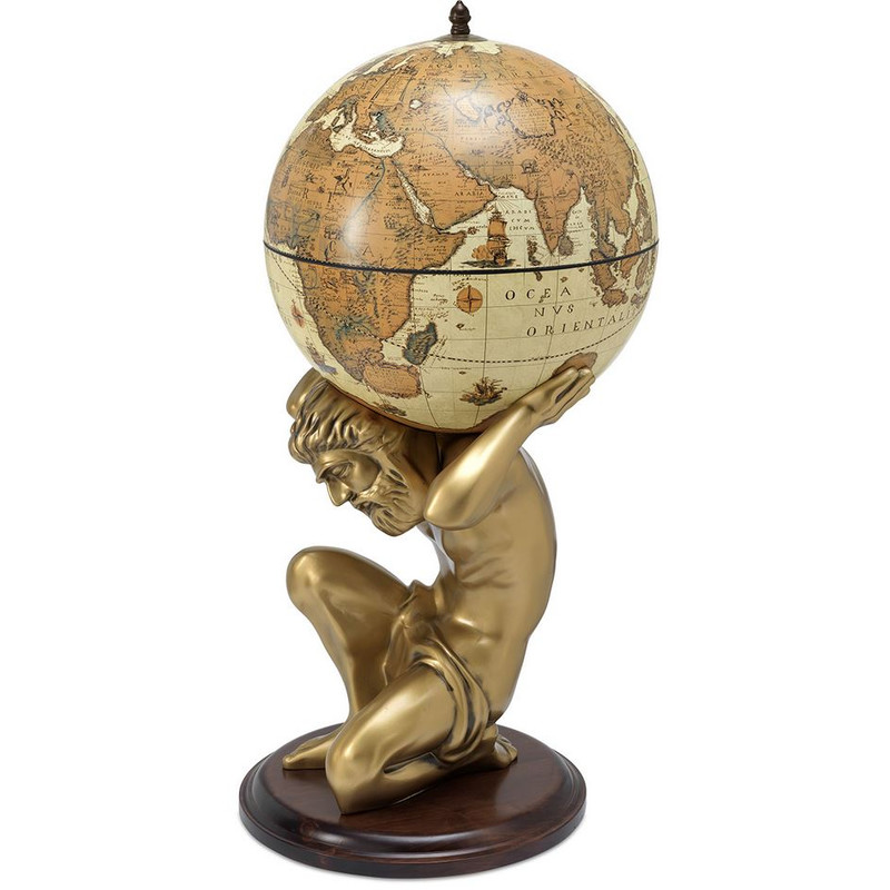 Zoffoli living Glob bar Atlas Safari 50cm