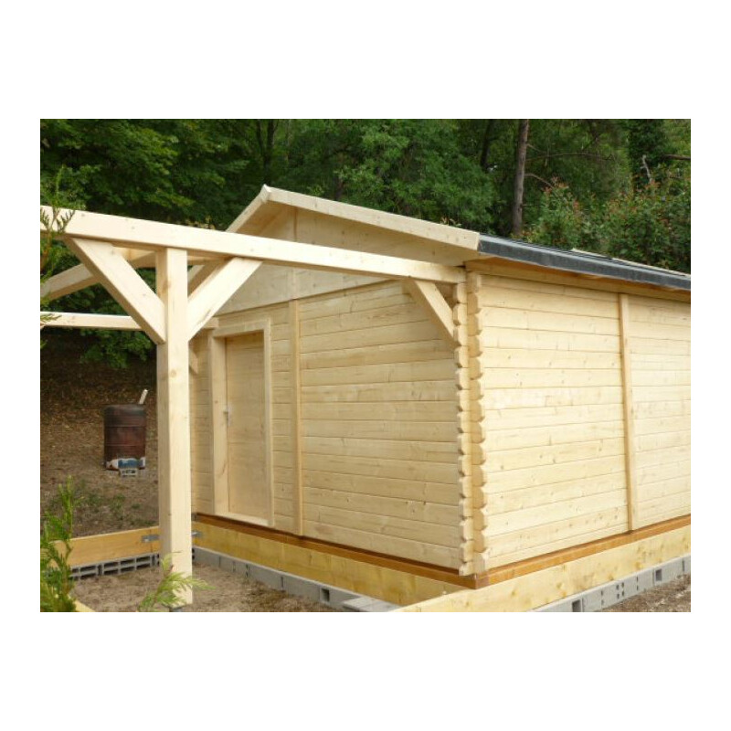 Dome Parts Observatorul GreenLine Mega cu acoperiș retractabil și protecție din lemn