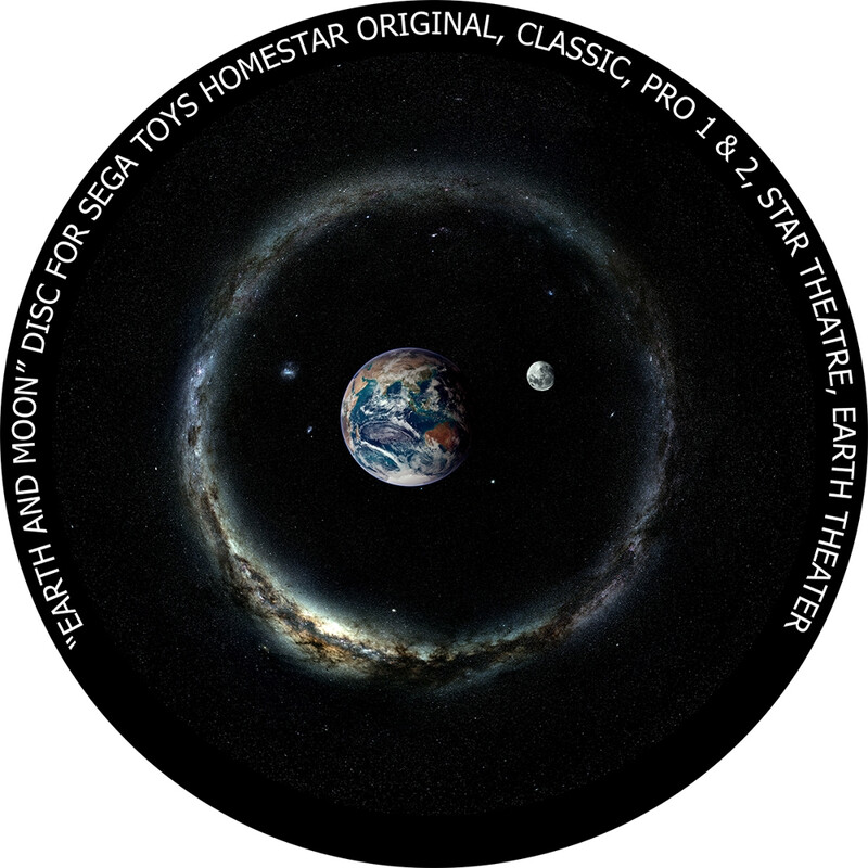 Redmark Slide pentru planetariul Sega Homestar Pământ și Lună