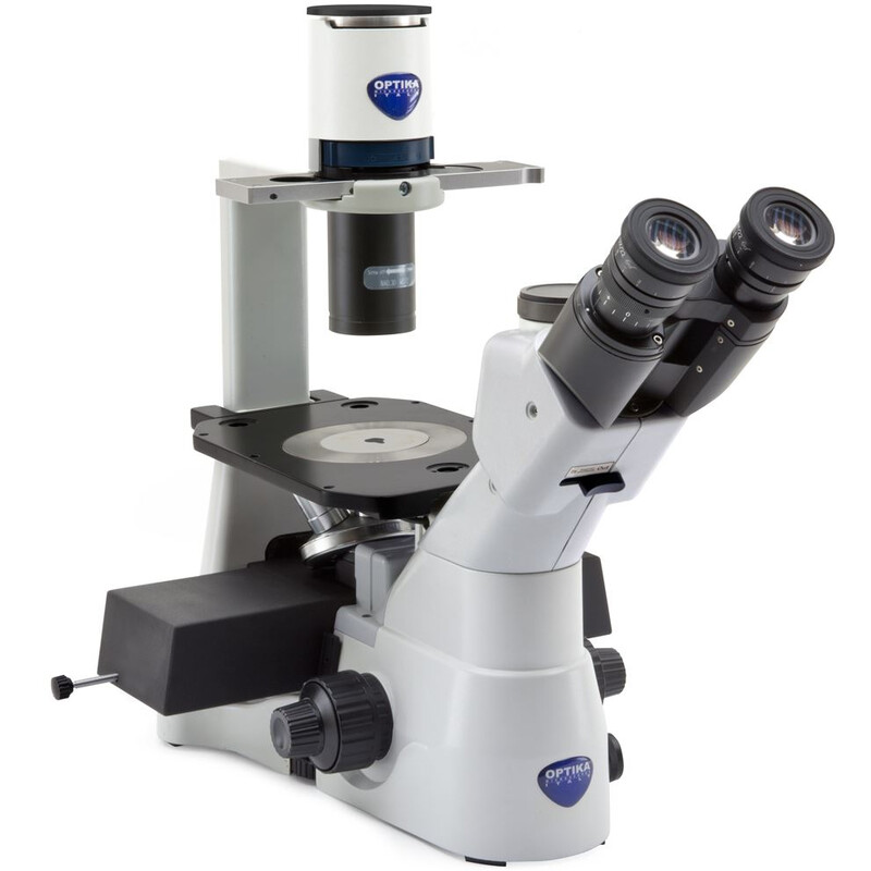 Optika Microscop inversat IM-3LD2, Plan IOS LWD PH, LED-FLUO, 400x, Trinocular, set de filtre B&G