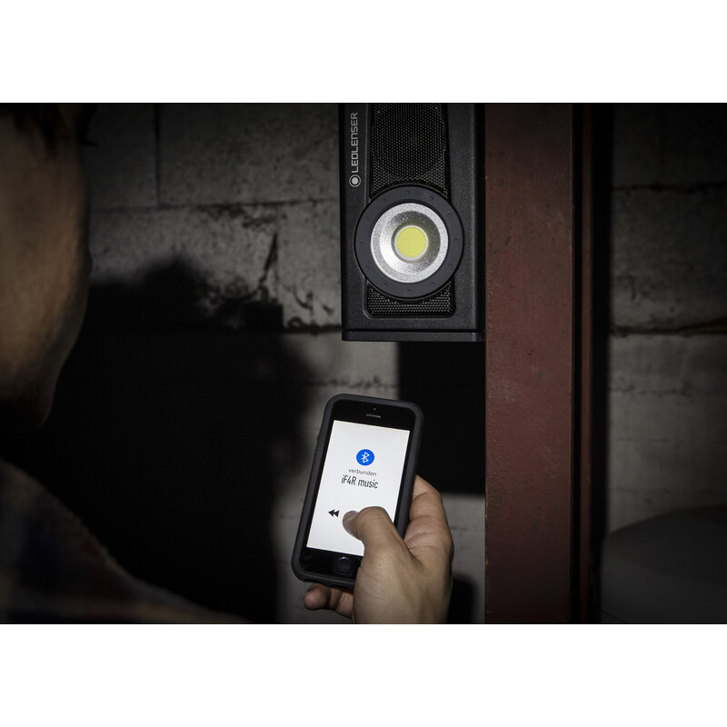 LED LENSER Lampă de lucru Muzică iF4R