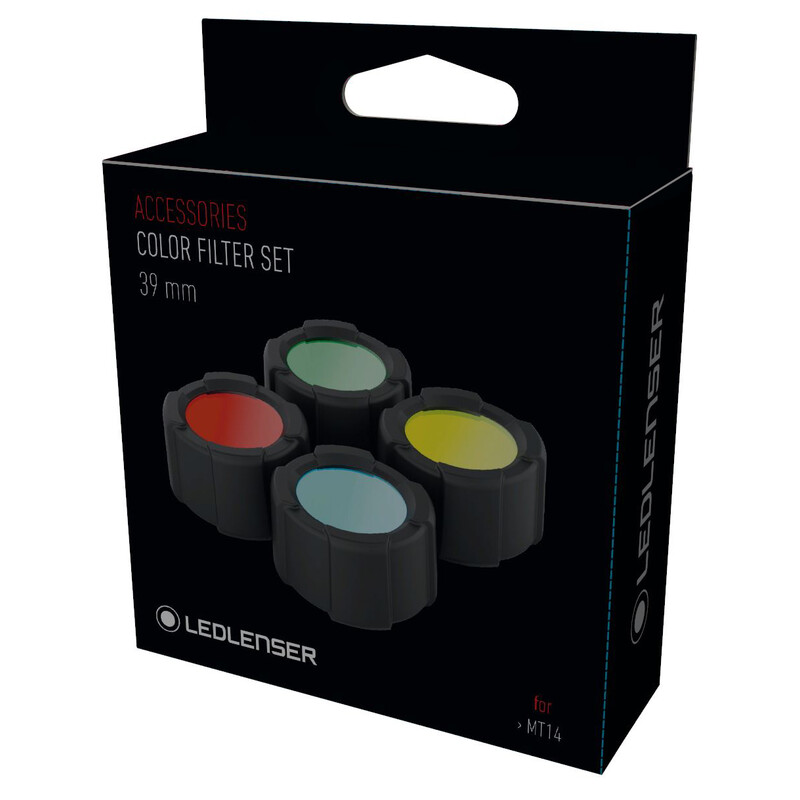 LED LENSER Set de filtre color 39mm