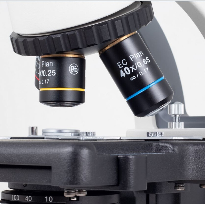 Motic Microscop BA210E trino, infinit, EC- plan, achro, 40x-1000x, Hal,