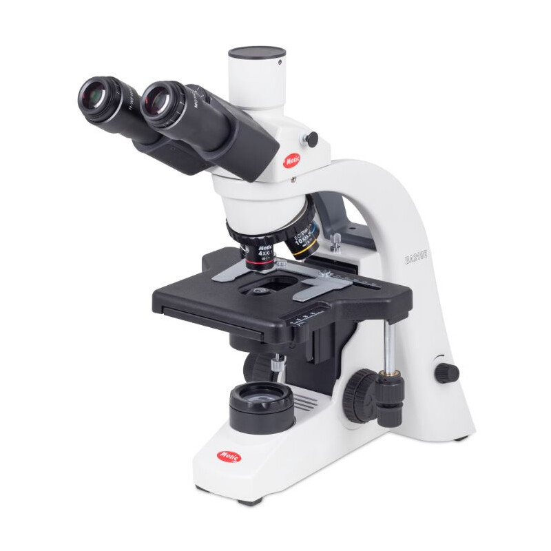 Motic Microscop BA210 trino, INFINITY, EC-plan, achro, 40x-400x, LED