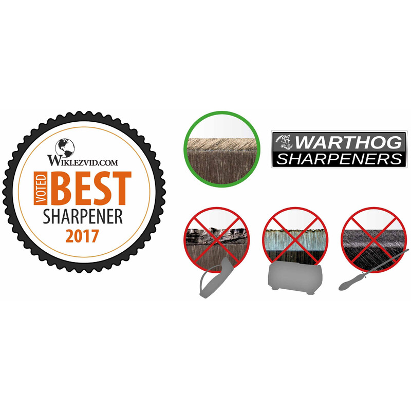 Warthog Sharpeners Unitate de ascuțire ceramică pentru cuțite zimțate