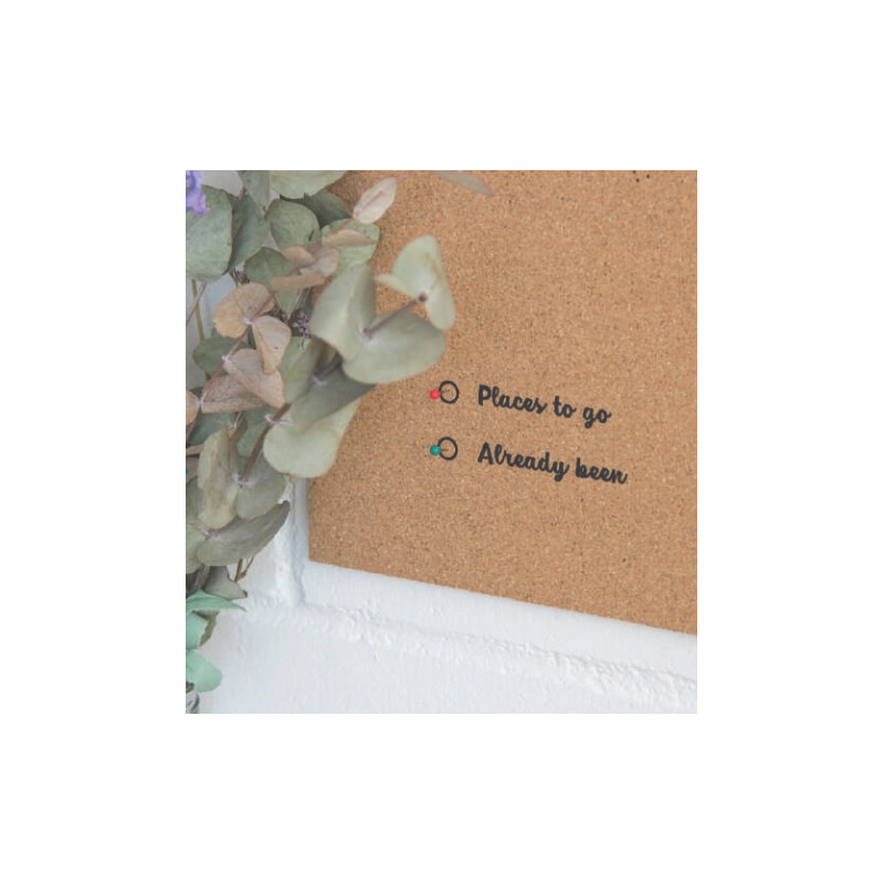 Miss Wood Harta lumii Hartă puzzle XL - negru