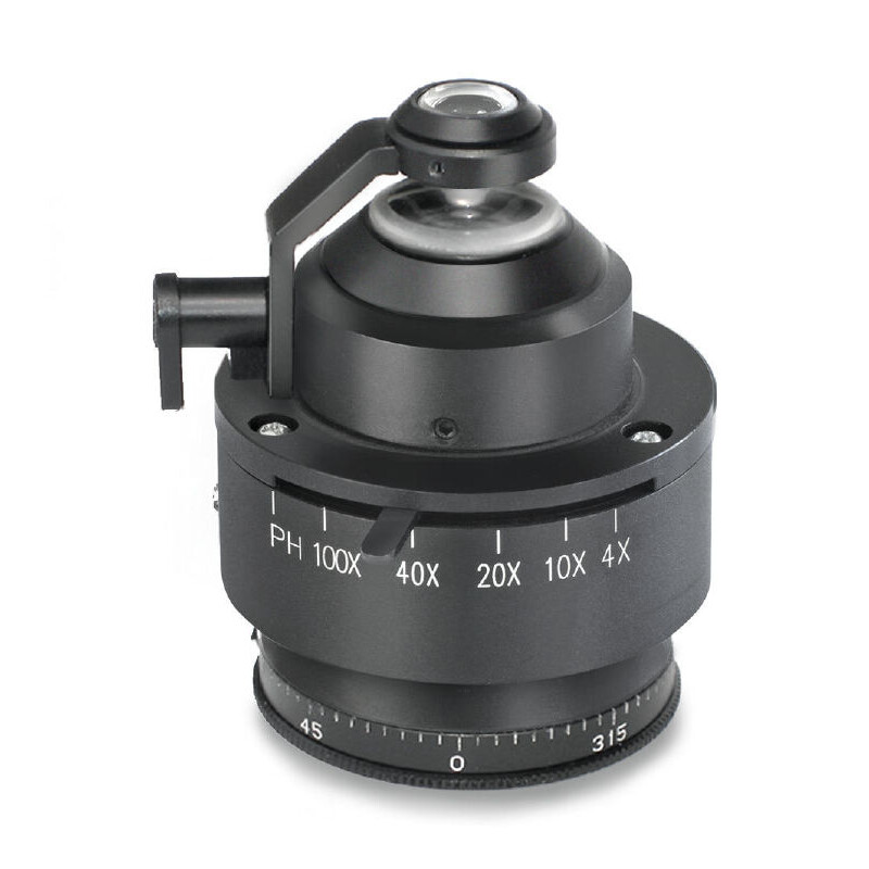 Kern Microscop OPO 185, POL, trino, Inf plan, 40x-600x, lumină incidentă/reflectată, HAL, 100W