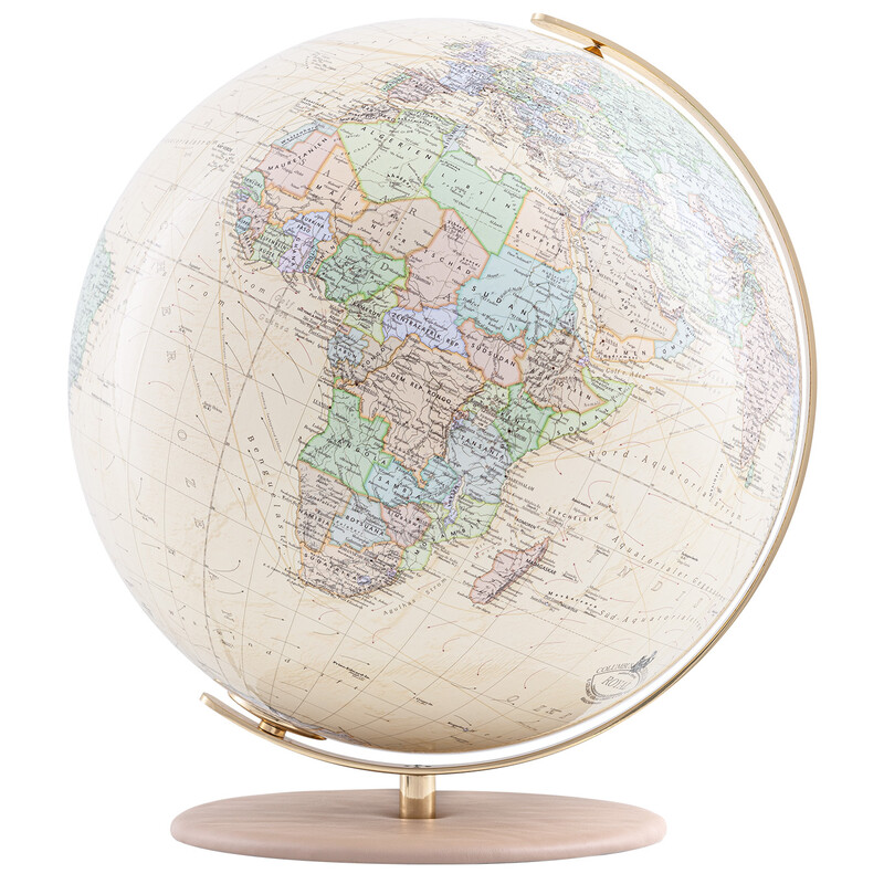 Columbus Glob Royal 40cm piele netedă camel