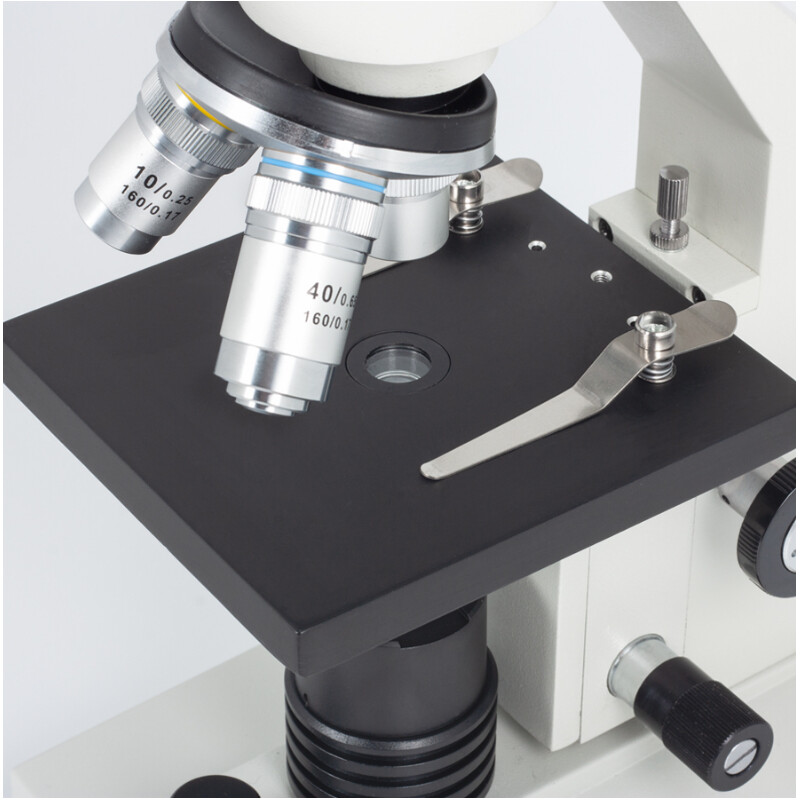 Motic Microscop SFC-100 FLED, mono, DIN, achro, 40x-400x, LED, Accu