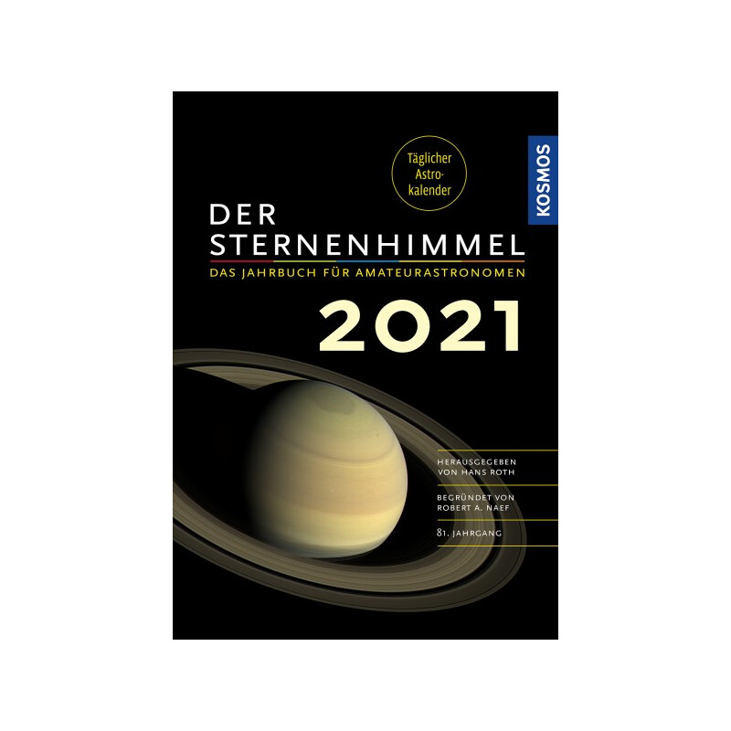Kosmos Verlag Almanah Der Sternenhimmel 2021