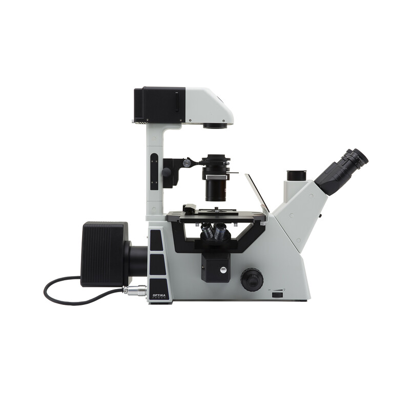 Optika Microscop IM-5FLD-EU, trino, inversat, FL-LED, fără obiective, UE