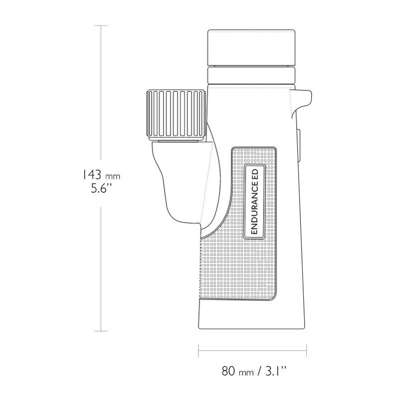 HAWKE Monocular Endurance ED 10x42 Mono