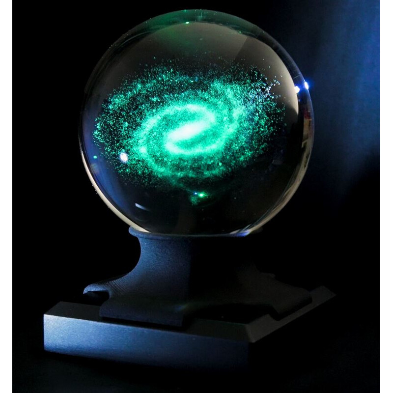 CinkS labs Calea Lactee într-o sferă de sticlă