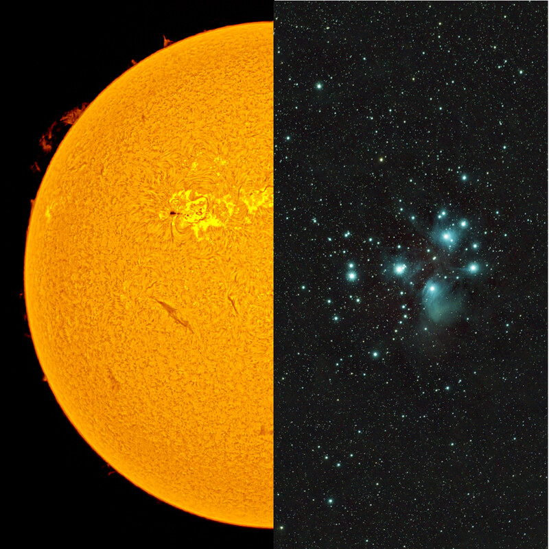 Lunt Solar Systems Telescop solar ST 60/420 LS60MT Ha B1200 BT C Allround OTA