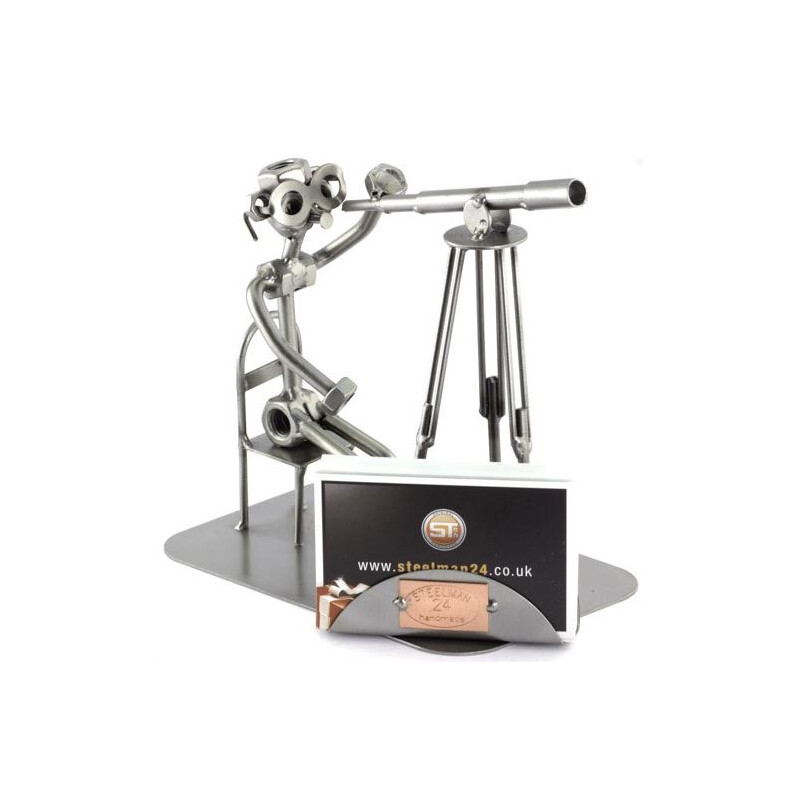 Steelman24 Refractor cu șurub cu suport pentru cărți de vizită