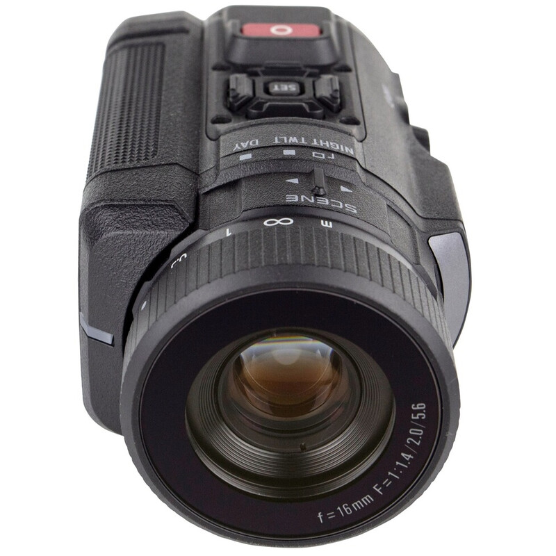 Sionyx Aparat Night vision Aurora Black include husă rigidă, card de memorie de 32 GB, a doua baterie, curea de transport