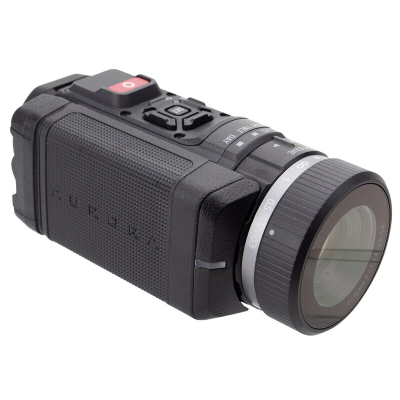 Sionyx Aparat Night vision Aurora Black include husă rigidă, card de memorie de 32 GB, a doua baterie, curea de transport