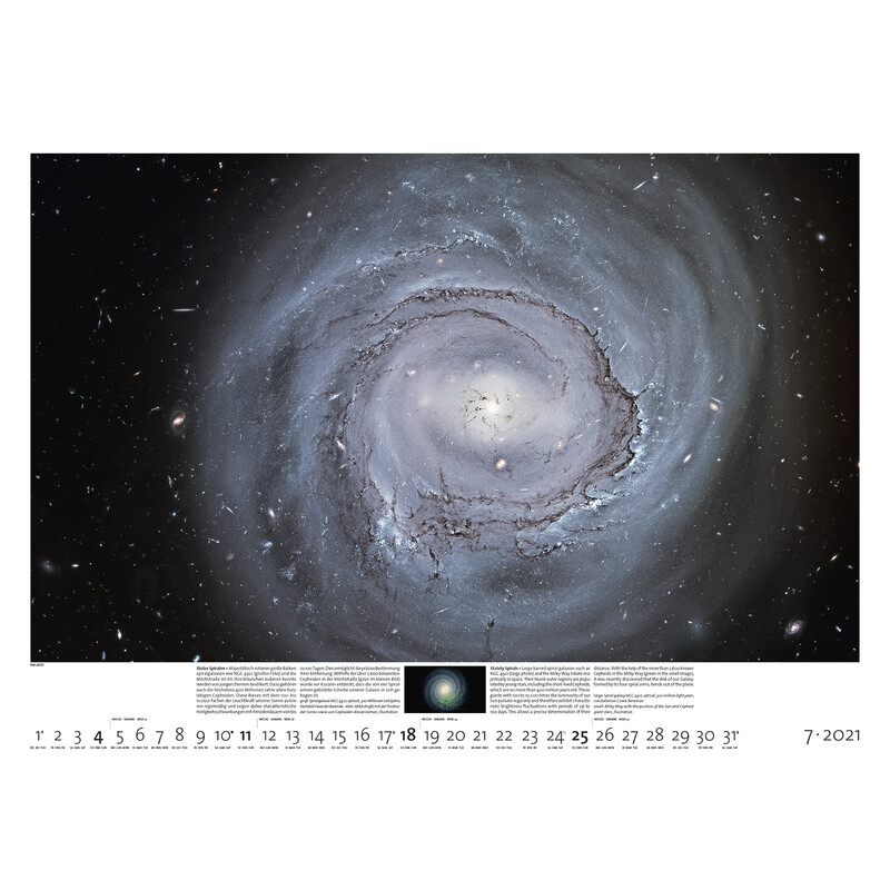 Palazzi Verlag Calendar Sternzeit 2021