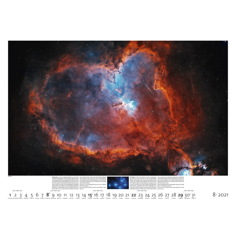 Palazzi Verlag Calendar Sternzeit 2021