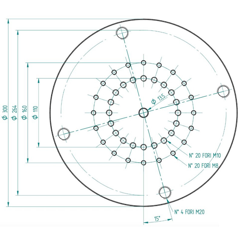 PrimaLuceLab Adaptoare C120/EQ8 & EQ8-R